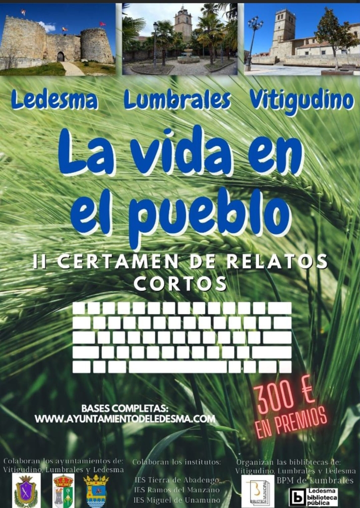 &Uacute;ltimas horas para participar en el II Certamen de relatos cortos 'La vida en un pueblo' | Imagen 1