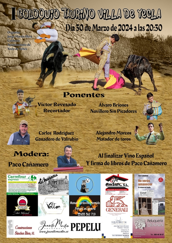 Yecla de Yeltes vivir&aacute; su primer coloquio taurino | Imagen 1