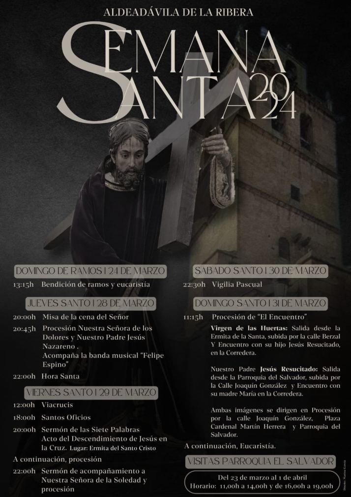 Aldead&aacute;vila de la Ribera contar&aacute; con el acompa&ntilde;amiento de la la Banda Musical 'Felipe Espino' en la procesi&oacute;n del Jueves Santo | Imagen 1