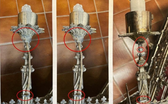 Una minuciosa intervenci&oacute;n recuperar&aacute; el aspecto original de las andas procesionales de Santa Teresa | Imagen 1