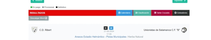 El derbi Ribert - Unionistas B de Las Pistas, reprogramado a 24 horas antes del Salamanca UDS - Avil&eacute;s y no en la misma ma&ntilde;ana | Imagen 1