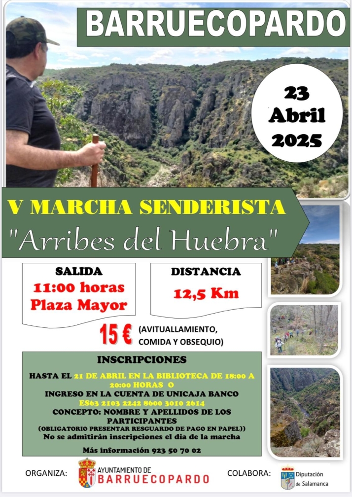 Barruecopardo se prepara para la V Marcha Senderista 'Arribes del Huebra' | Imagen 1