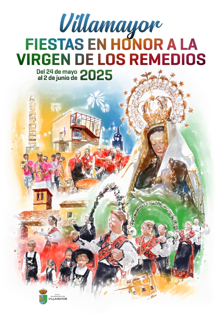Este es el cartel ganador que anunciar&aacute; las Fiestas de Villamayor &nbsp; | Imagen 1