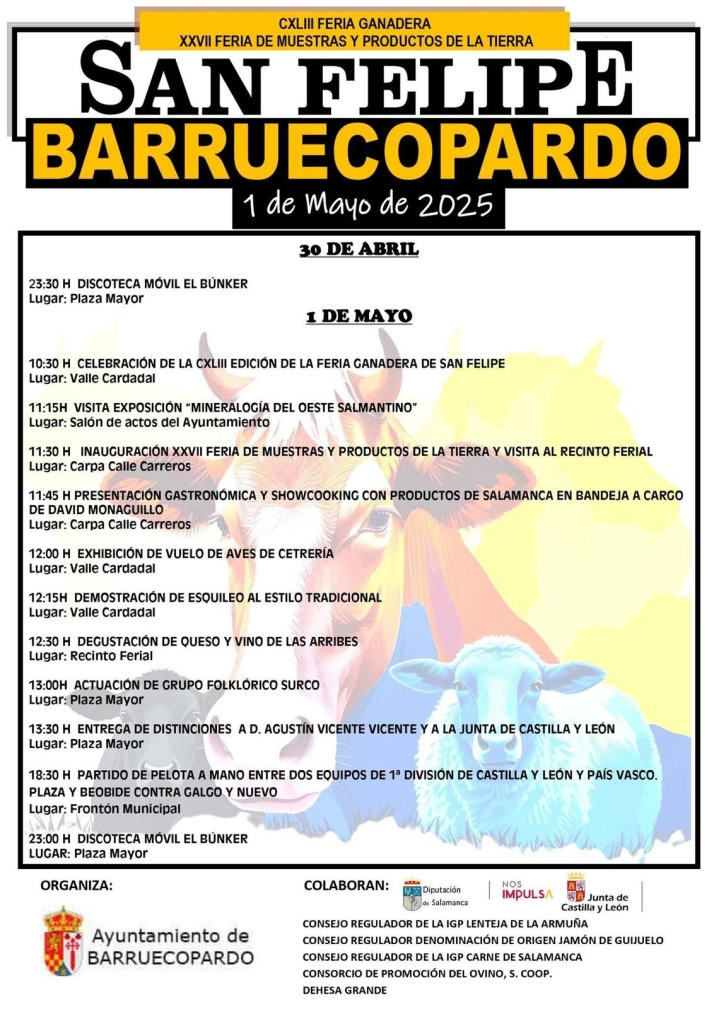 Ma&ntilde;ueco recoger&aacute; ma&ntilde;ana en Barruecopardo la Medalla Municipal otorgada a la Junta de Castilla y Le&oacute;n | Imagen 1