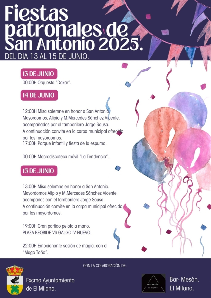 Los vecinos de El Milano acompa&ntilde;an a San Antonio durante los actos religiosos en su honor | Imagen 1