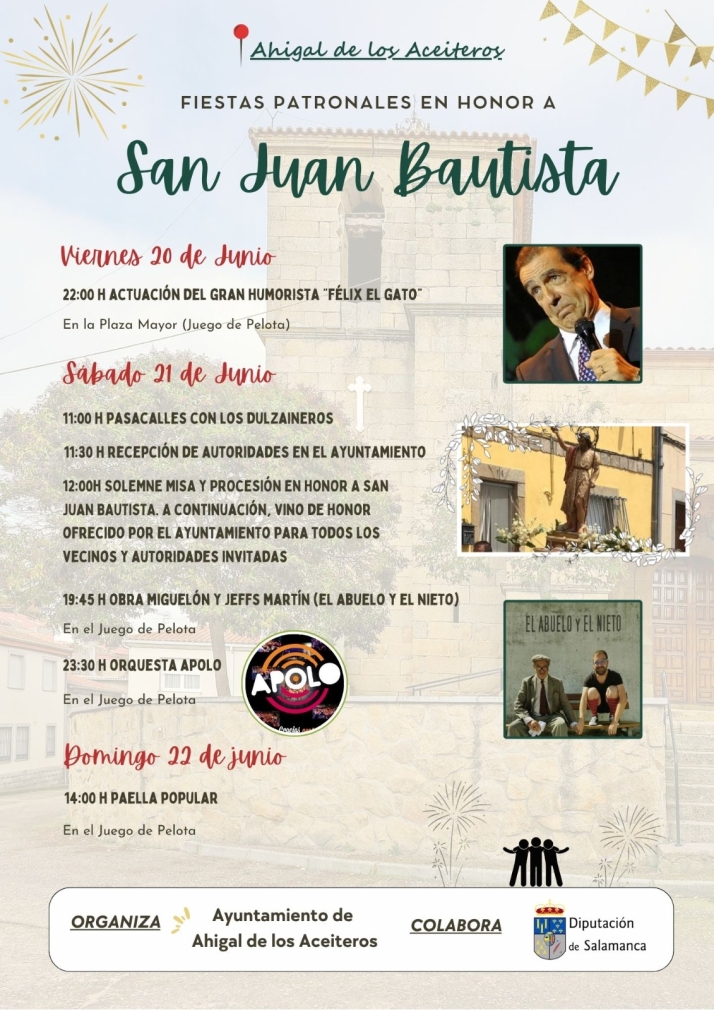 Ahigal de los Aceiteros se prepara para un San Juan lleno de humor, m&uacute;sica y tradici&oacute;n popular | Imagen 1