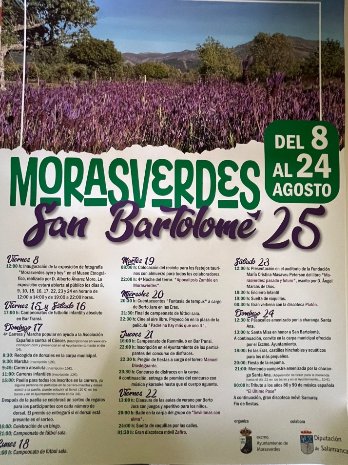 De un 'Apocalipsis Zombie' a un tributo a los 80: Morasverdes presenta un intenso programa de fiestas | Imagen 1