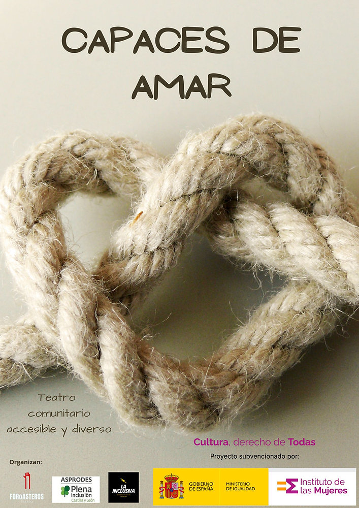 Asprodes impulsa en Vitigudino el proyecto teatral 'Capaces de Amar' por la afectividad en la discapacidad | Imagen 1