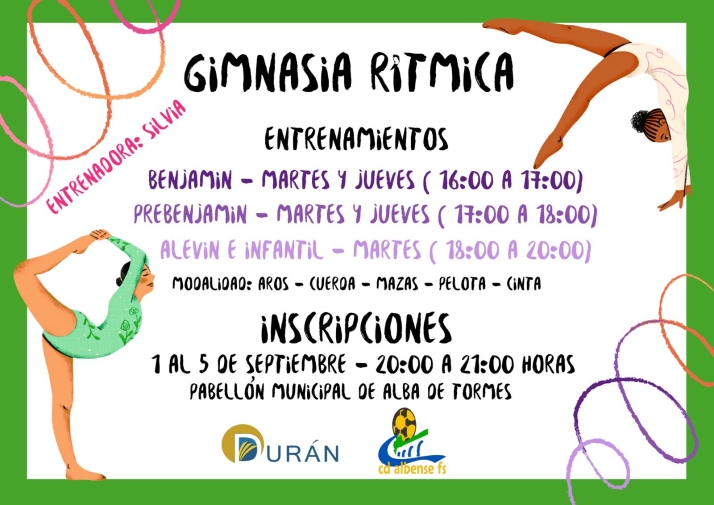 El Piensos Dur&aacute;n Albense abre el plazo de inscripci&oacute;n para sus Escuelas Deportivas | Imagen 2