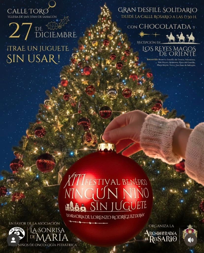 Salamanca tendr&aacute; una nueva edici&oacute;n del Festival Ben&eacute;fico 'Ning&uacute;n ni&ntilde;o sin juguete'  | Imagen 1