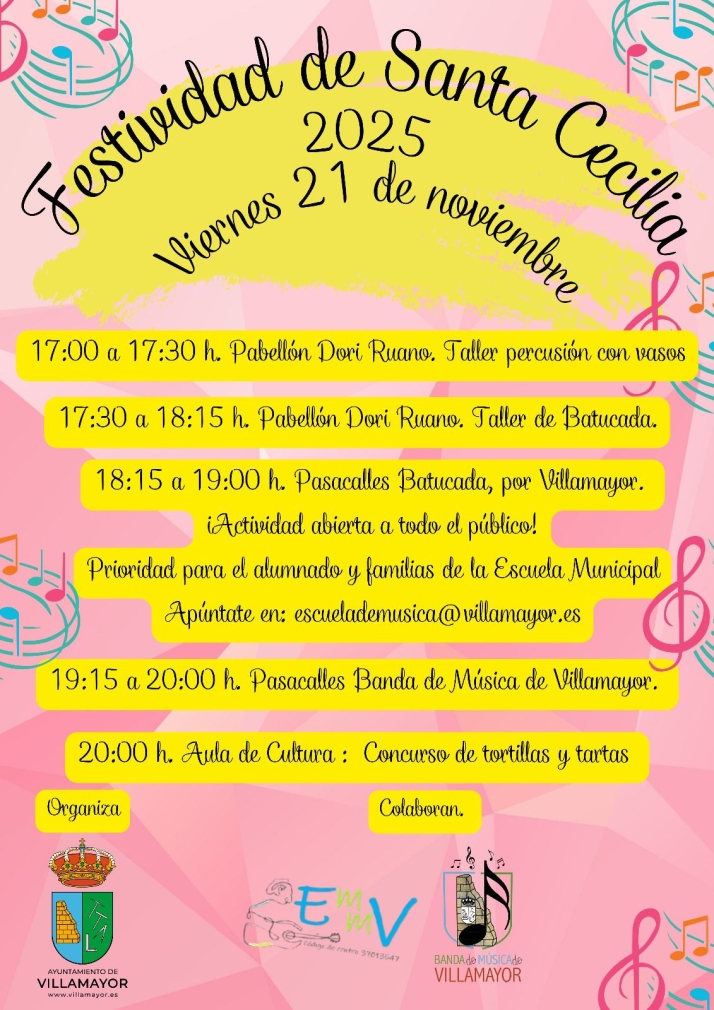 De una batucada con cubos a un concurso de tortillas: as&iacute; celebra Villamayor Santa Cecilia | Imagen 1