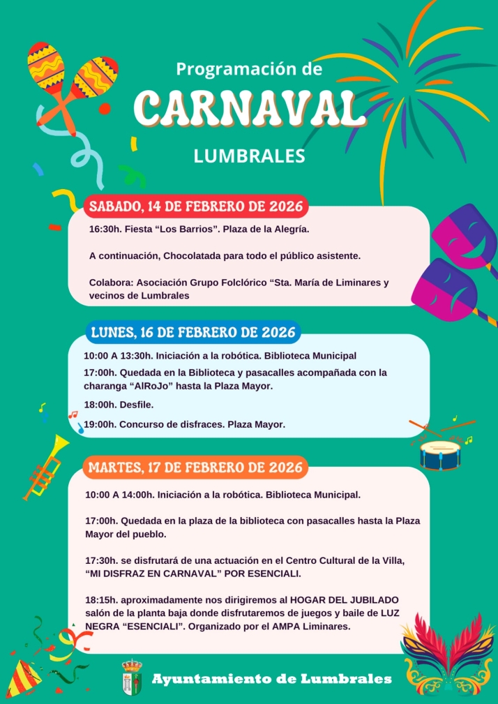 Lumbrales une tradici&oacute;n y diversi&oacute;n en su Carnaval con la Fiesta de los Barrios | Imagen 1