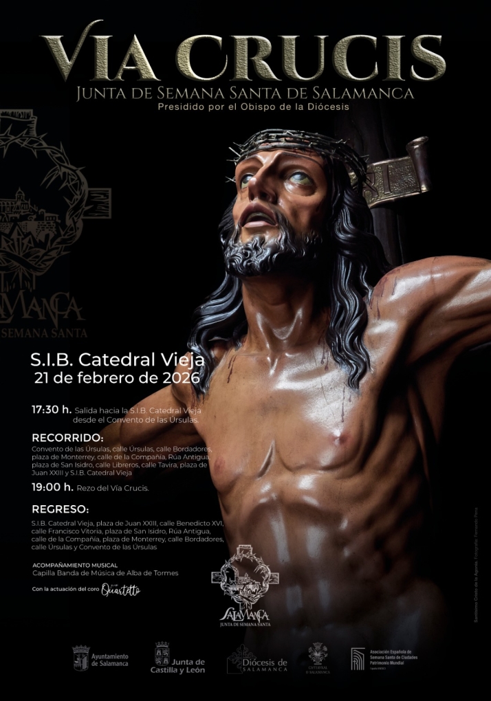 El Cristo de la Agon&iacute;a cobrar&aacute; especial protagonismo en el Via Crucis de la Junta de Semana Santa | Imagen 1