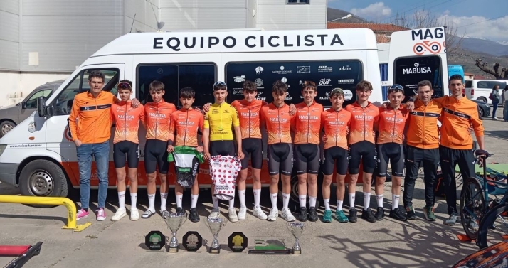 El Maguisa Guijuelo firma un doblete en la Vuelta a Extremadura cadete | Imagen 1