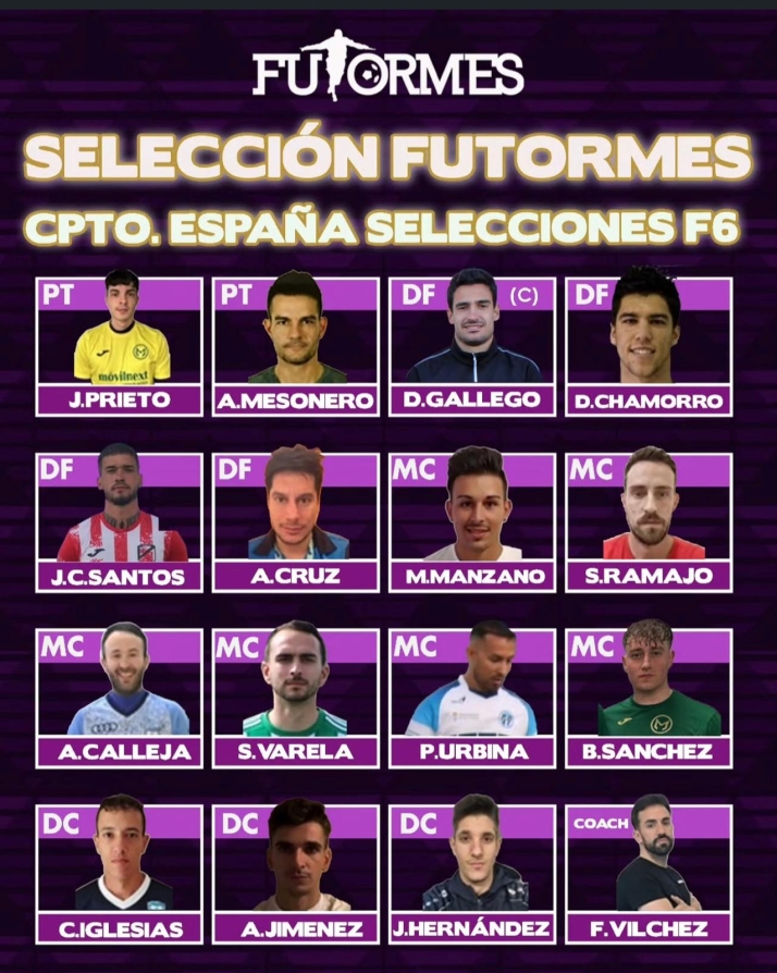 Salamanca, primera campeona de Espa&ntilde;a del I Nacional F6 de selecciones con mucho m&iacute;tico como Chamorro, Gallego, Palomi, Sito Cruz... | Imagen 1