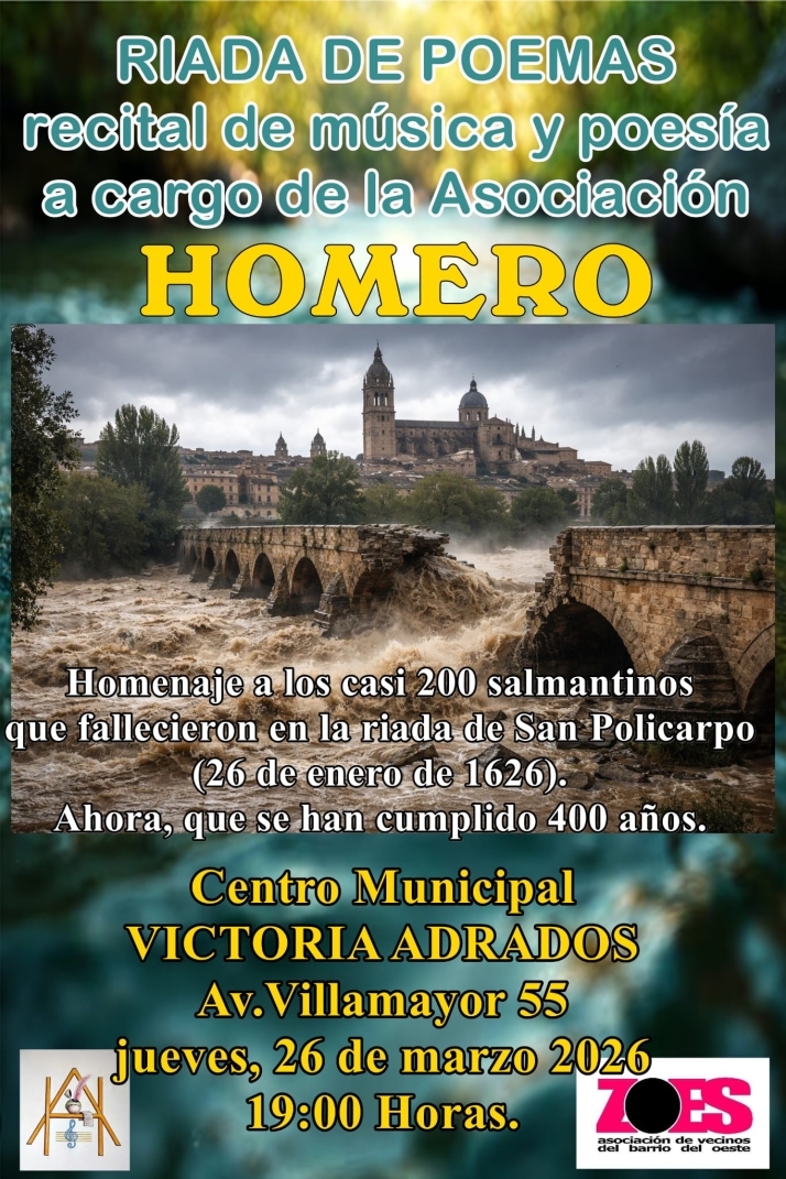 Un recital po&eacute;tico recuerda a las 200 v&iacute;ctimas de la riada de San Policarpo | Imagen 1