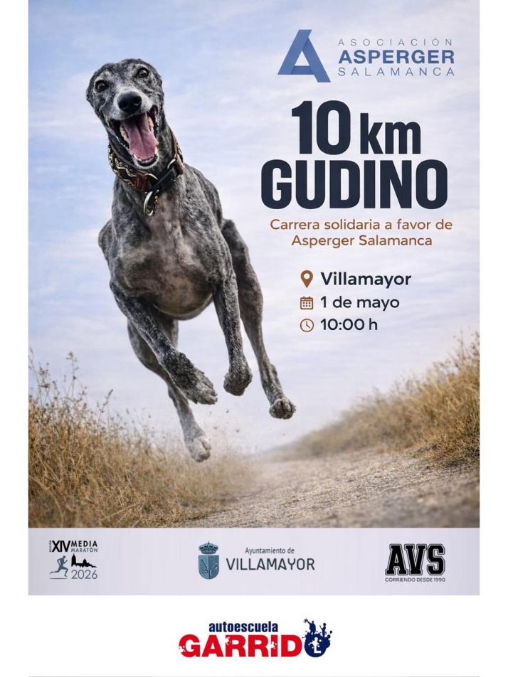 Villamayor acoger&aacute; el pr&oacute;ximo 1 de mayo la carrera solidaria '10K Gudino', que ser&aacute; a beneficio de la Asociaci&oacute;n Asperger Salamanca | Imagen 1