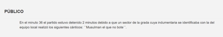El &aacute;rbitro refleja el "musulm&aacute;n el que no bote" en el acta del Helm&aacute;ntico y el Salamanca UDS se expone a una sanci&oacute;n econ&oacute;mica | Imagen 1