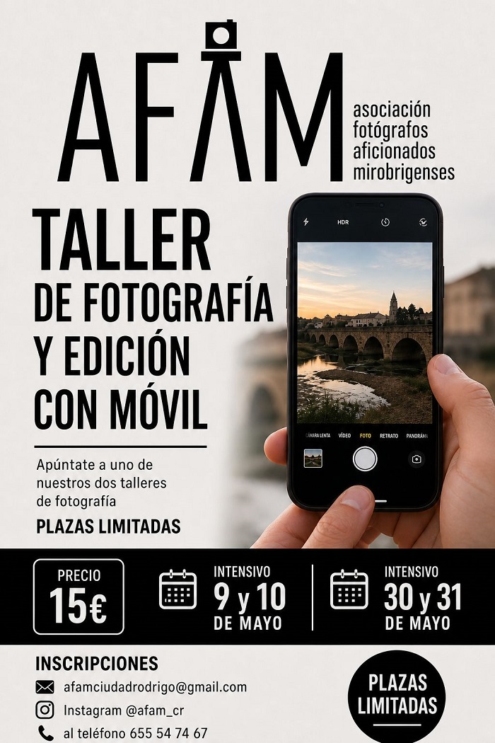 AFAM organiza dos talleres de fotograf&iacute;a con tel&eacute;fonos m&oacute;viles en mayo | Imagen 1