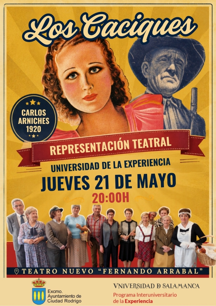 La Universidad de la Experiencia representará 'Los Caciques' | Imagen 1