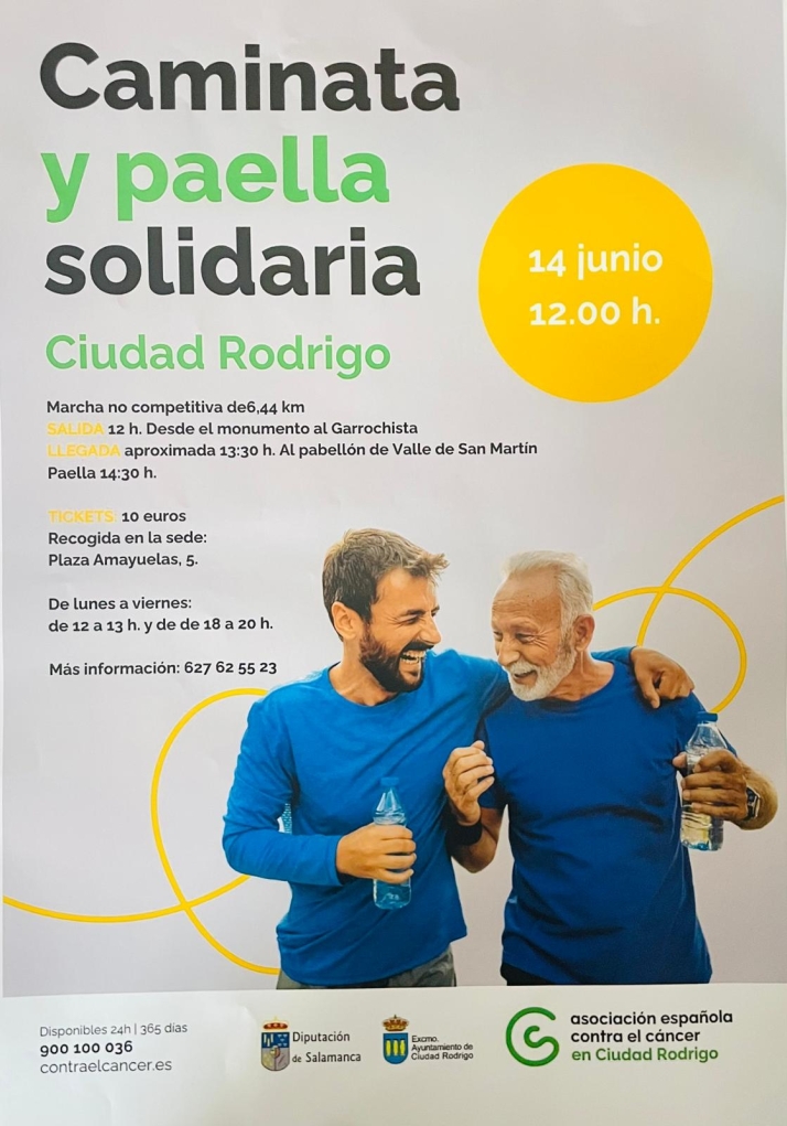 Una marcha solidaria recorrer&aacute; Ciudad Rodrigo para recaudar fondos contra el c&aacute;ncer | Imagen 1