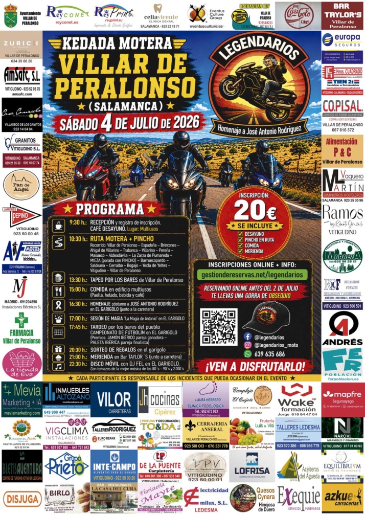 Ruta por Las Arribes y homenaje a Jos&eacute; Antonio Rodr&iacute;guez en la quedada de 'Legendarios' en Villar de Peralonso | Imagen 1