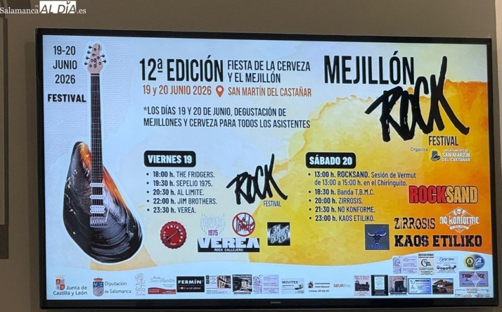 El Mejillón Rock celebra su XII edición como referente cultural y turístico de la Sierra de Francia este fin de semana | Imagen 1