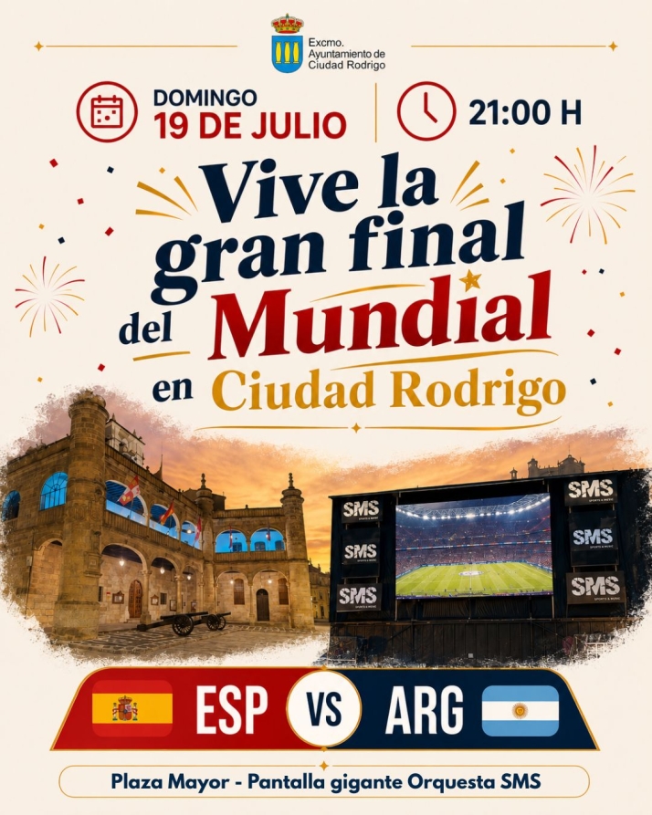 Pantalla grande para la gran final entre España y Argentina | Imagen 1