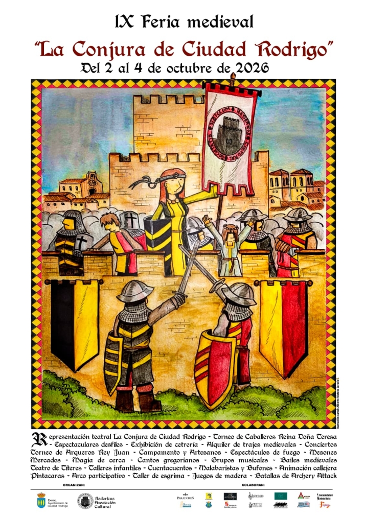La IX Feria Medieval de Ciudad Rodrigo regresa con más fuerza, novedades y un sentido homenaje a Tere | Imagen 1