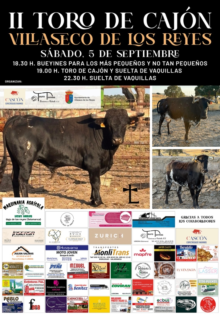 Villaseco de los Reyes celebrar&aacute; su II Toro de Caj&oacute;n con un astado de Espioja | Imagen 1
