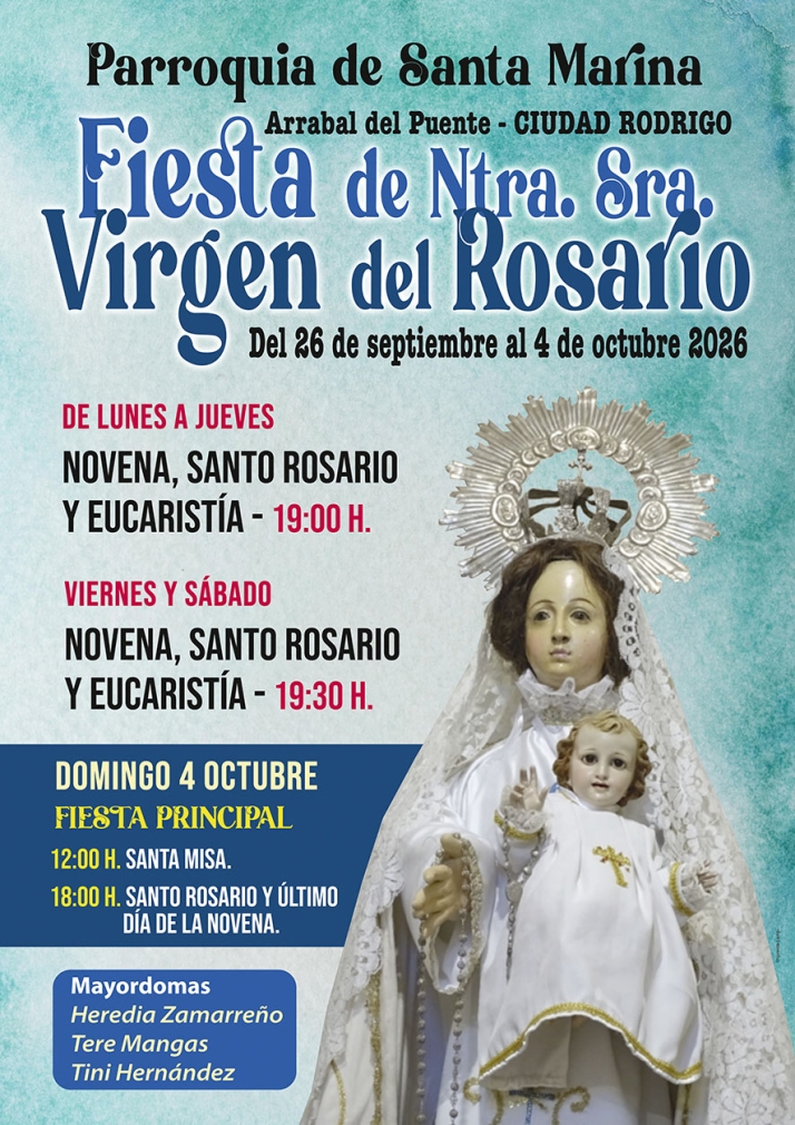 El Arrabal del Puente celebra a la Virgen del Rosario con una semana de actos litúrgicos | Imagen 1