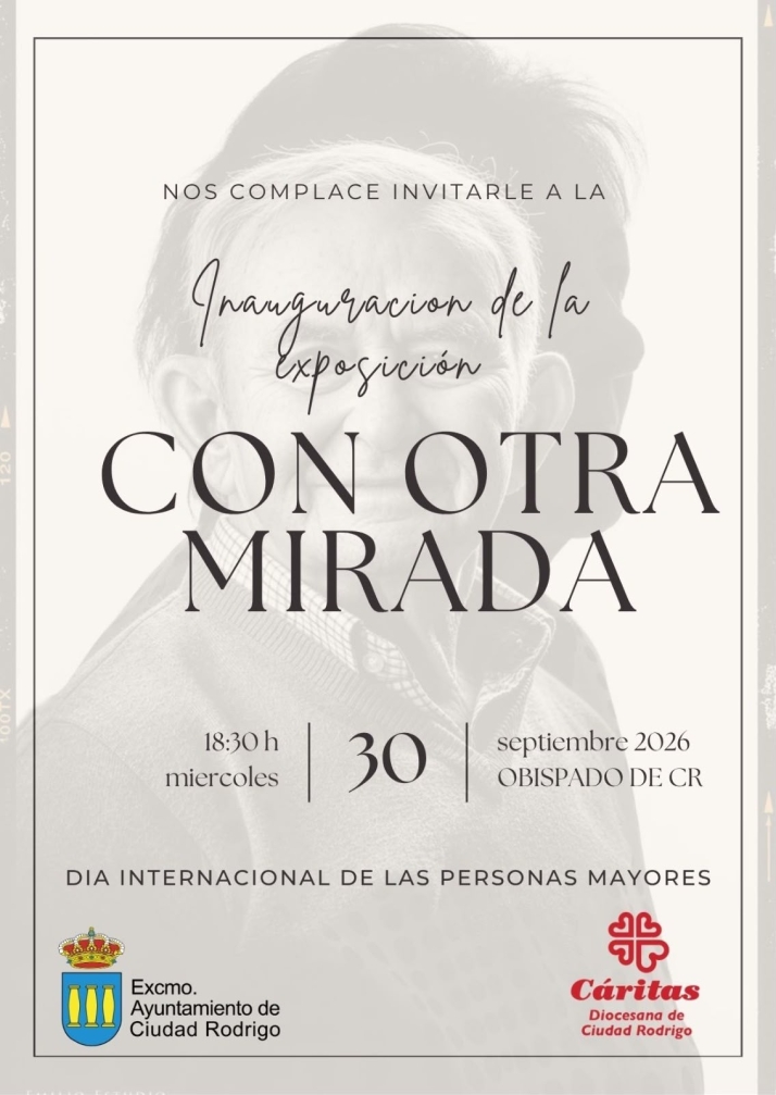 El Obispado de Ciudad Rodrigo acoge la exposici&oacute;n &lsquo;Con otra mirada&rsquo;, en homenaje a los mayores | Imagen 1
