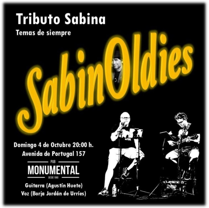 La música de Joaquín Sabina regresa a Salamanca con el tributo acústico SabinOldies | Imagen 1