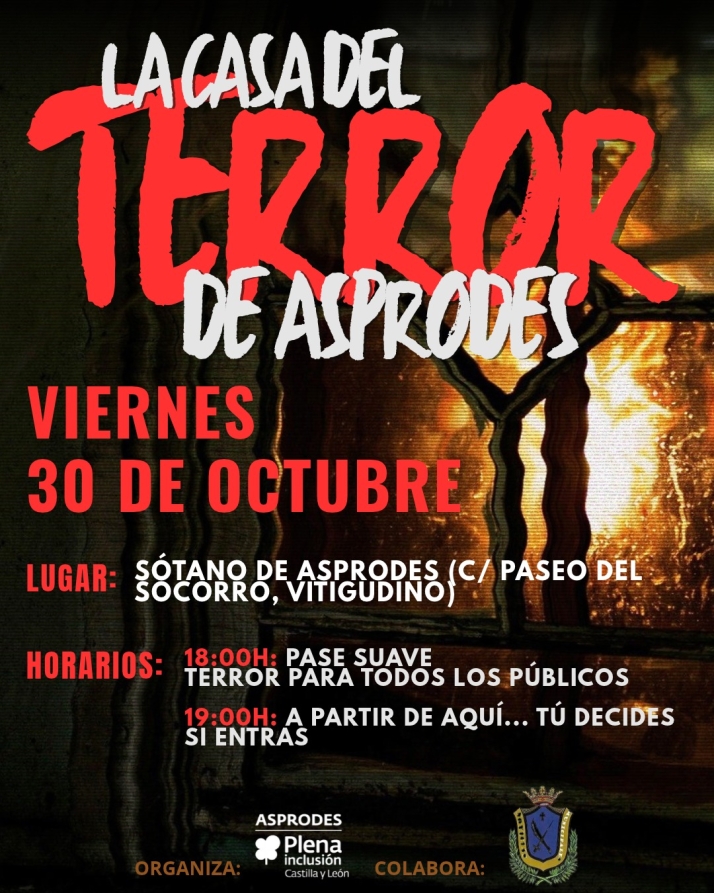 Asprodes programa en Vitigudino dos pases de terror abiertos a toda la comarca | Imagen 1