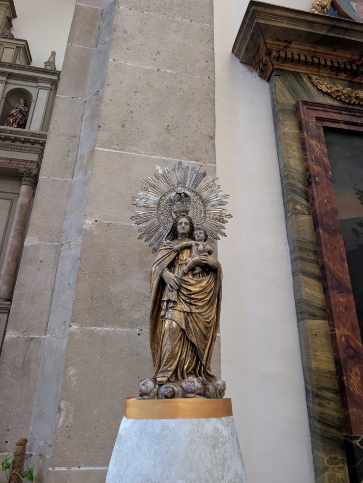 La desconocida Virgen del Pilar barroca que esconde Salamanca | Imagen 1