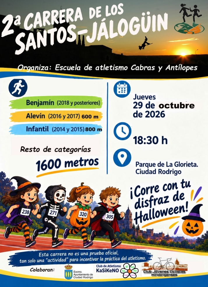 La escuela de atletismo "Cabras y Antílopes" alcanza los 86 alumnos y prepara una carrera de disfraces | Imagen 1