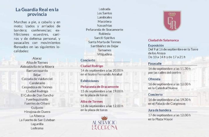 La Guardia Real despliega en Salamanca sus efectivos | Imagen 2