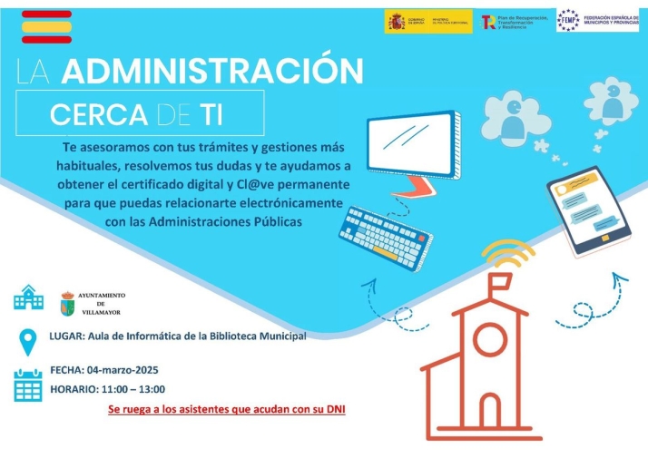 Vecinos de Villamayor podr&aacute;n hacer tr&aacute;mites administrativos sin desplazarse gracias al Certificado Digital | Imagen 1