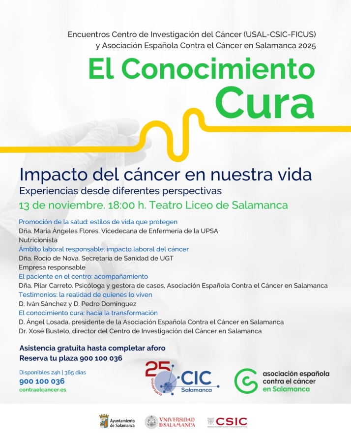 El Teatro Liceo acoge una jornada para abordar el impacto del c&aacute;ncer desde la ciencia y la experiencia | Imagen 1