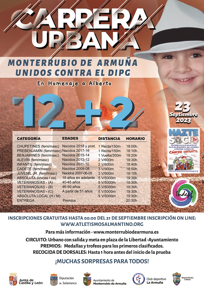 Una carrera urbana en recuerdo del peque&ntilde;o Alberto, el salmantino fallecido a causa de un linfoma de Burkitt | Imagen 1