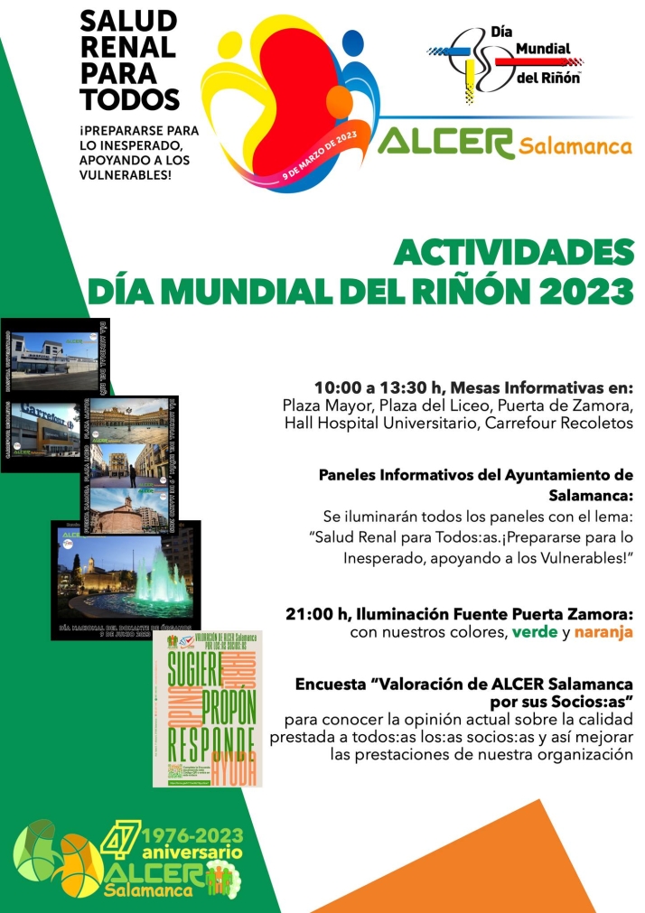 As&iacute; conmemora Salamanca el D&iacute;a Mundial del Ri&ntilde;&oacute;n | Imagen 1