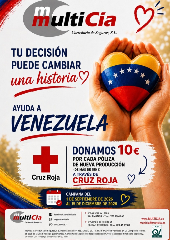 Seguros que salvan vidas: la iniciativa de Multic&iacute;a para enviar ayuda humanitaria a Venezuela | Imagen 1