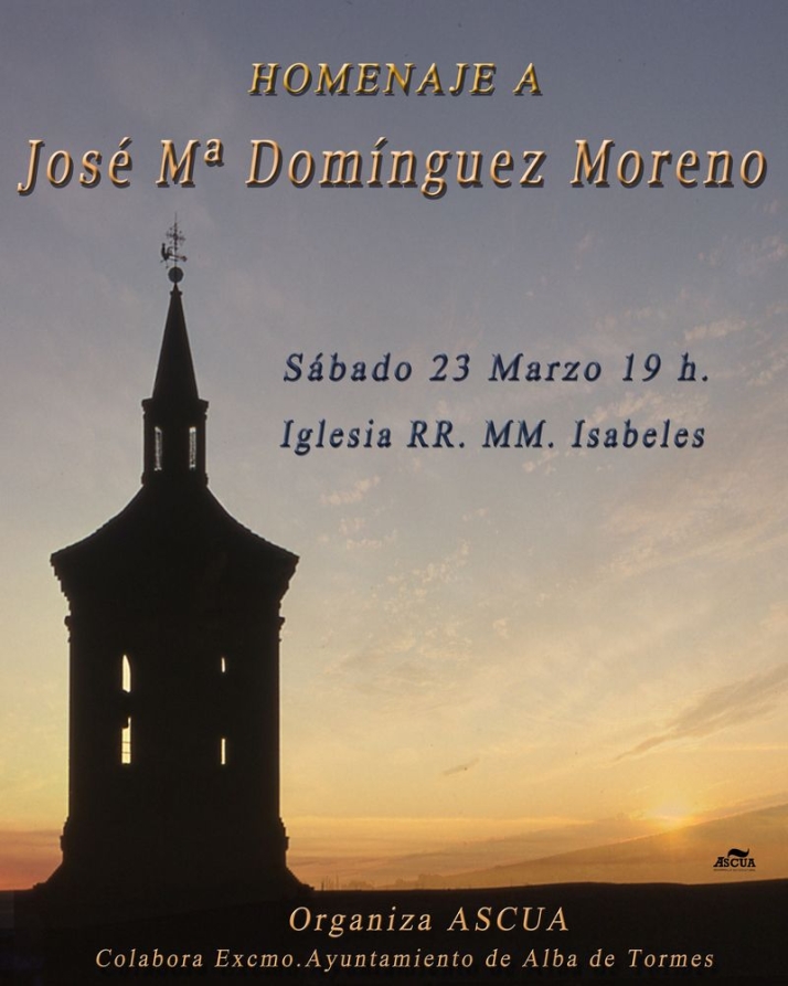 Ascua rinde homenaje a Jos&eacute; Mar&iacute;a Dom&iacute;nguez este s&aacute;bado | Imagen 1