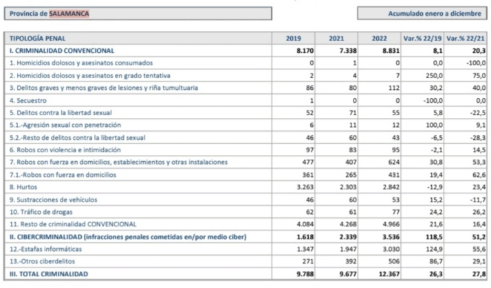La estafa inform&aacute;tica es ya el delito m&aacute;s cometido en Salamanca por encima del hurto convencional | Imagen 1