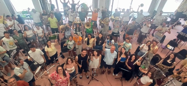 Grabacion del disco de Pasodobles taurinos salmantinos 