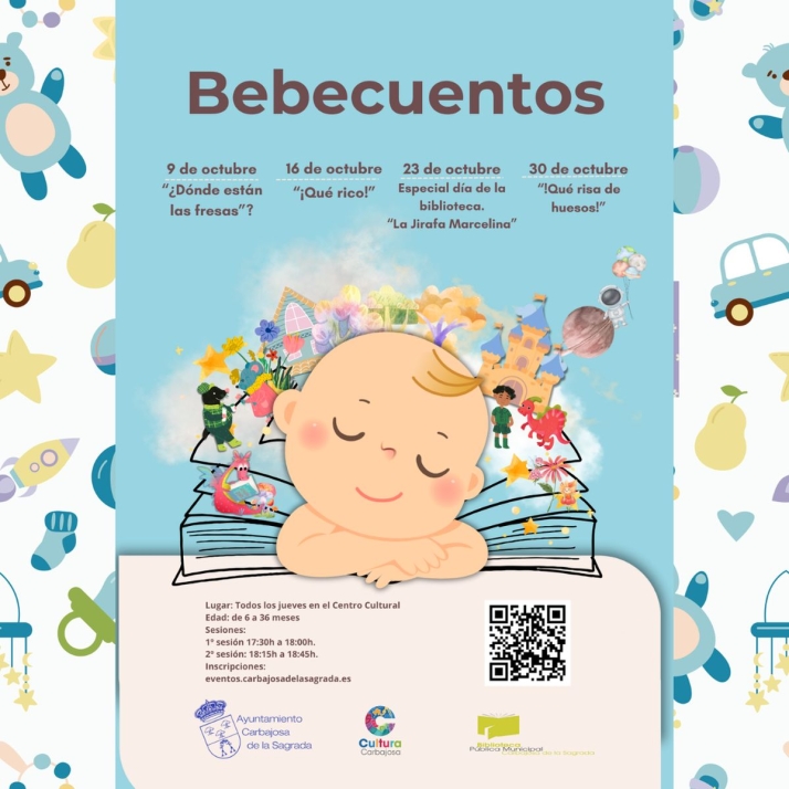Carbajosa siembra la pasi&oacute;n por los libros desde la infancia con &lsquo;Animaci&oacute;n a la Lectura&rsquo; y &lsquo;Bebecuentos&rsquo; | Imagen 2