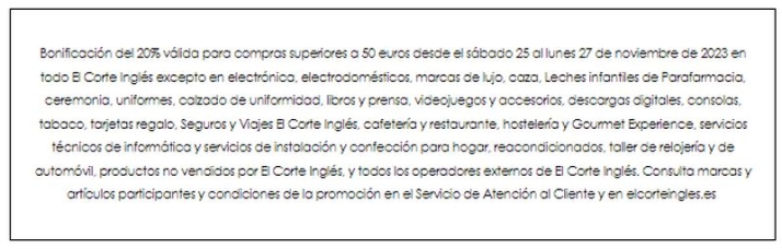 El Black Friday de El Corte Ingl&eacute;s arranca con grandes descuentos de hasta el 40% en m&aacute;s de 1.000 marcas   | Imagen 1