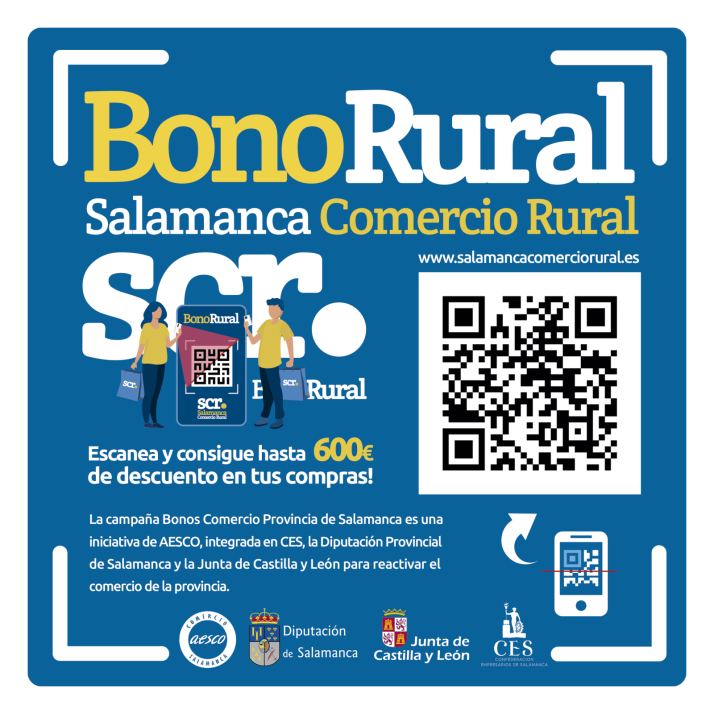 En marcha una nueva edici&oacute;n de los &lsquo;Bonos Consumo&rsquo; para reactivar el peque&ntilde;o comercio rural | Imagen 1
