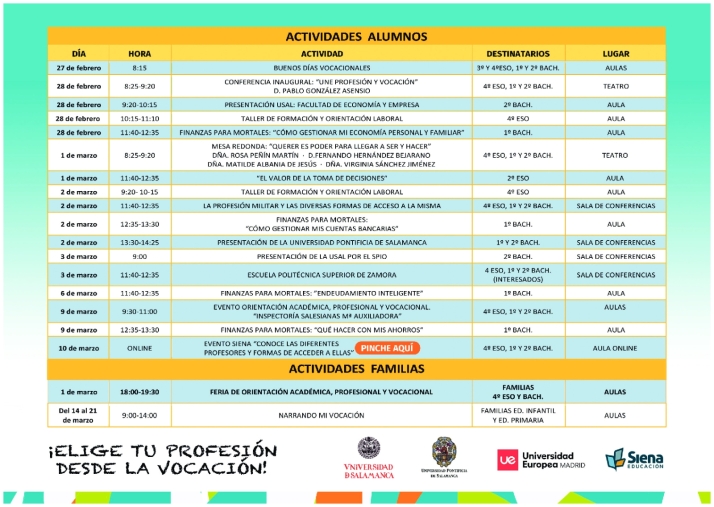 Orientaci&oacute;n acad&eacute;mica, profesional y vocacional, en el colegio San Juan Bosco | Imagen 2