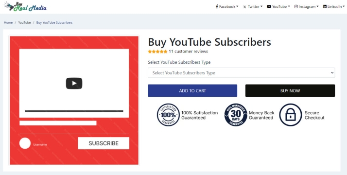 3 mejores sitios para comprar suscriptores de YouTube (reales y activos)  | Imagen 4